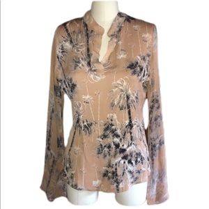 Vintage Diane Von Furstenberg flowy top